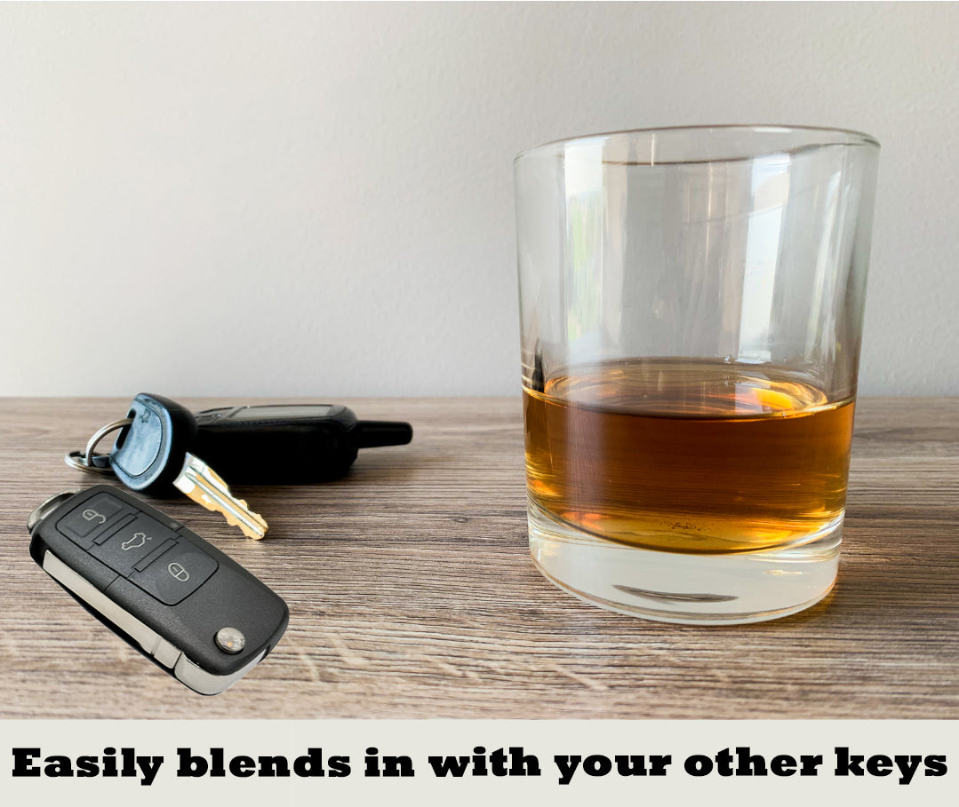 Fake Car Key Diversion Safe (2 Pack) - Hidden Secret compartment in realistic Car key for Discreet and Reliable Security