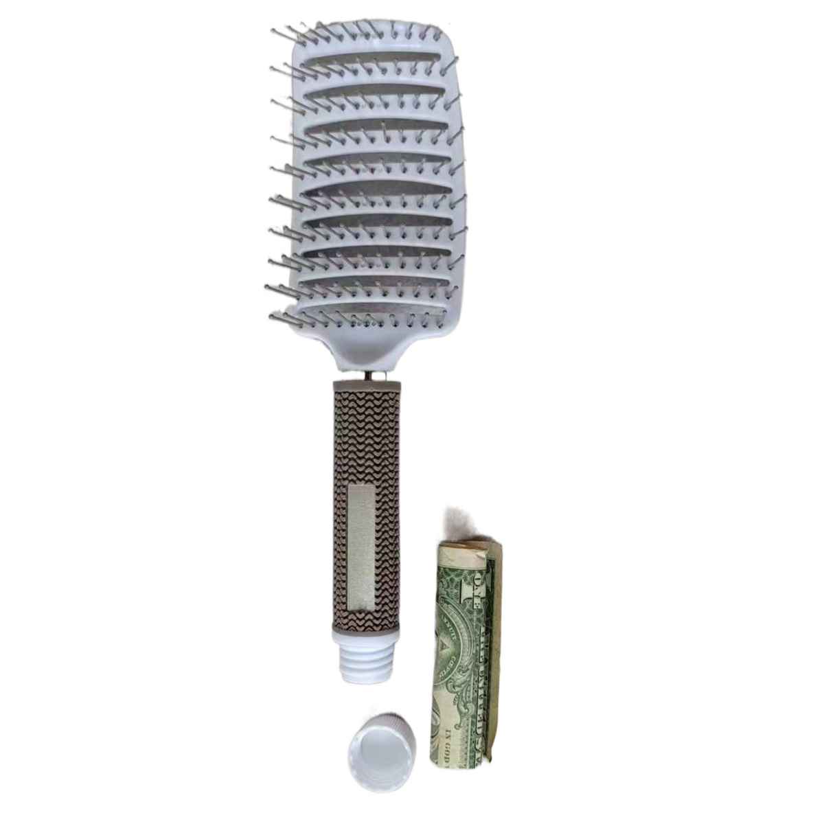 Hair Brush Diversion Safe - Discreet Stash Spot for Hiding Money & Valuables