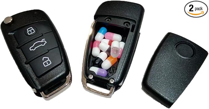 Discreet Car Key Diversion Safe - Practical Diversion safe Ideas to Stash money or jewelry in car secret compartment