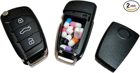 Discreet Car Key Diversion Safe - Practical Diversion safe Ideas to Stash money or jewelry in car secret compartment
