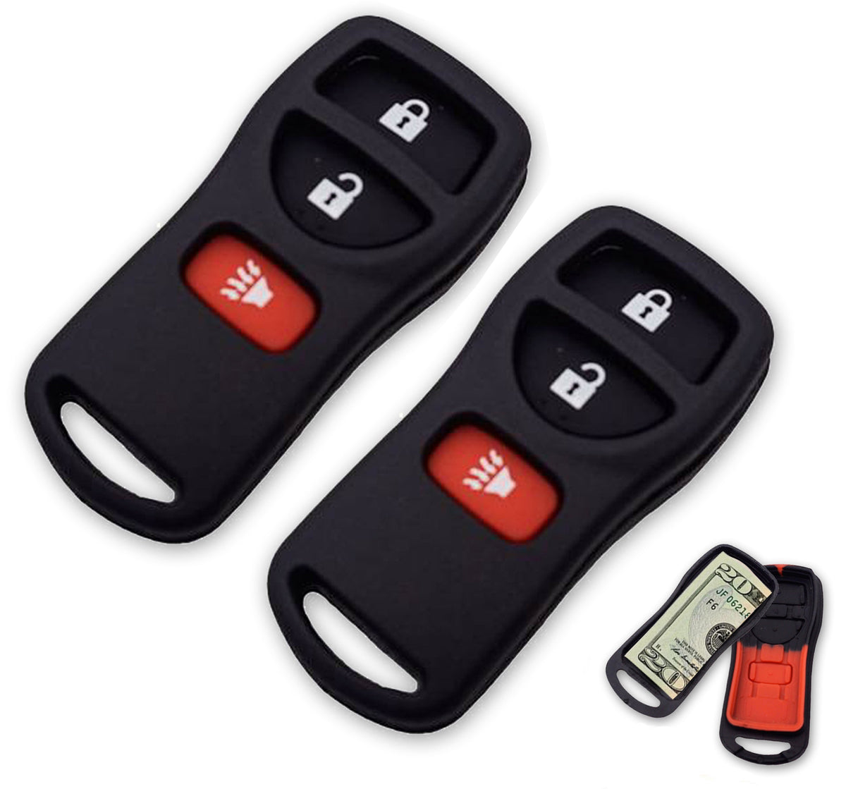 Realistic Car Key Remote Diversion Safe - Discreet car stash compartment ideas of fake car keys with secret compartment