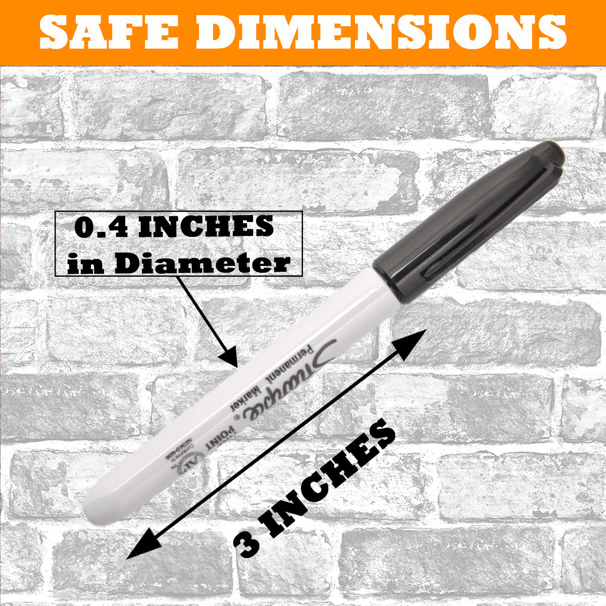 Real Working Marker Diversion Safe (4 Pack) - Discreet Diversion safe Ideas of Marker with a secret stash container to hide valuables