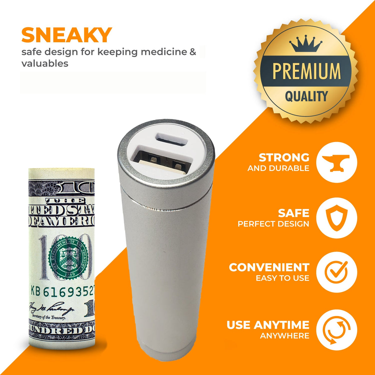 USB Charger Diversion Safes - Best Diversion Safes to Stash Valuables in Charger Secret Compartment